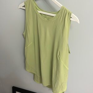 Lululemon Running Tank - lightweight / green